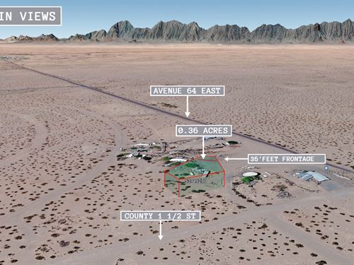.36 Acre in Dateland, $150/Mo : Dateland : Yuma County : Arizona