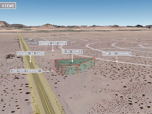 .51 Acre in Dateland, $175/Mo : Dateland : Yuma County : Arizona
