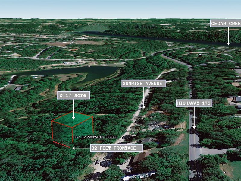 .17 Acre in Merriam Woods, $150/M : Merriam Woods : Taney County : Missouri