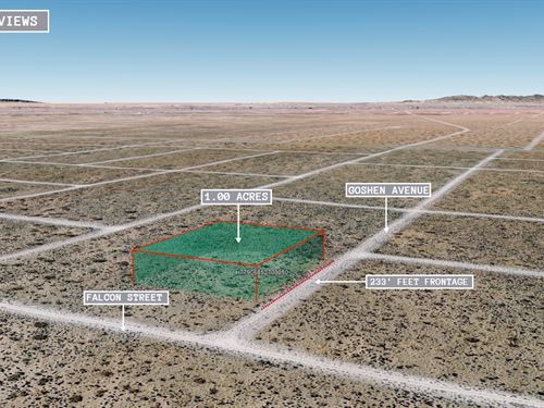 1 Acre Mountain Views : El Paso : Texas