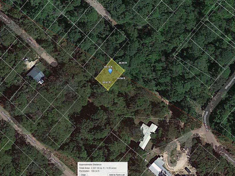 .05 Acre in Harleton, $150/Mo : Harleton : Harrison County : Texas