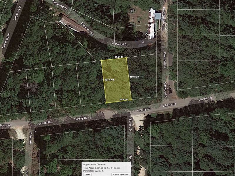 .14 Acre in Harleton, $150/Mo : Harleton : Harrison County : Texas