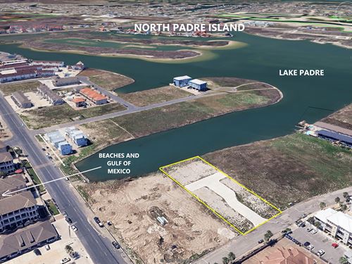 Waterfront Beach Vacation Lot : Corpus Christi Texas : Nueces County : Texas