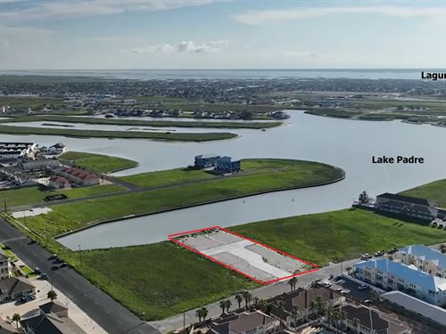 Waterfront Beach Vacation Lot : Corpus Christi Texas : Nueces County : Texas