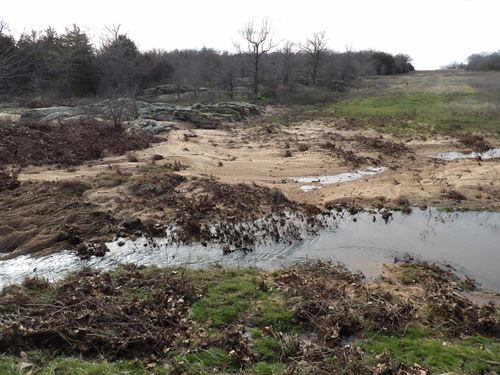 Prime Recreation / Hunting Property : Coleman : Atoka County : Oklahoma