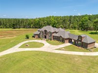 Estate Home, With Pasture, Timberla : Cusseta : Chambers County : Alabama