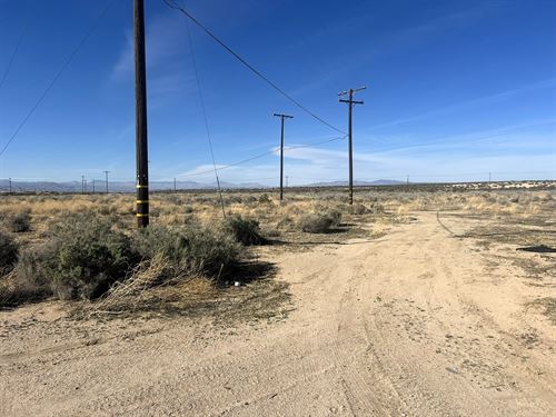 $167.13/Mo, Power & Water : California City : Kern County : California