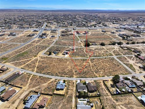 $405.58/Mo. Paved & Water : California City : Kern County : California