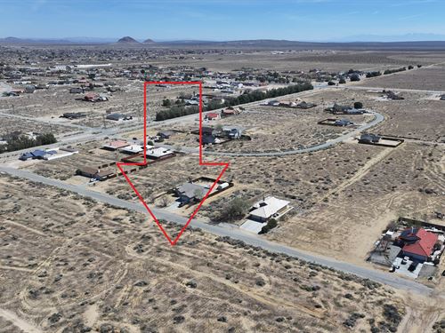 $405.58/Mo. Paved, Power, Water : California City : Kern County : California