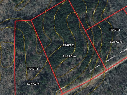 11.6Ac Wooded Land, No Restrictions : Selmer : McNairy County : Tennessee
