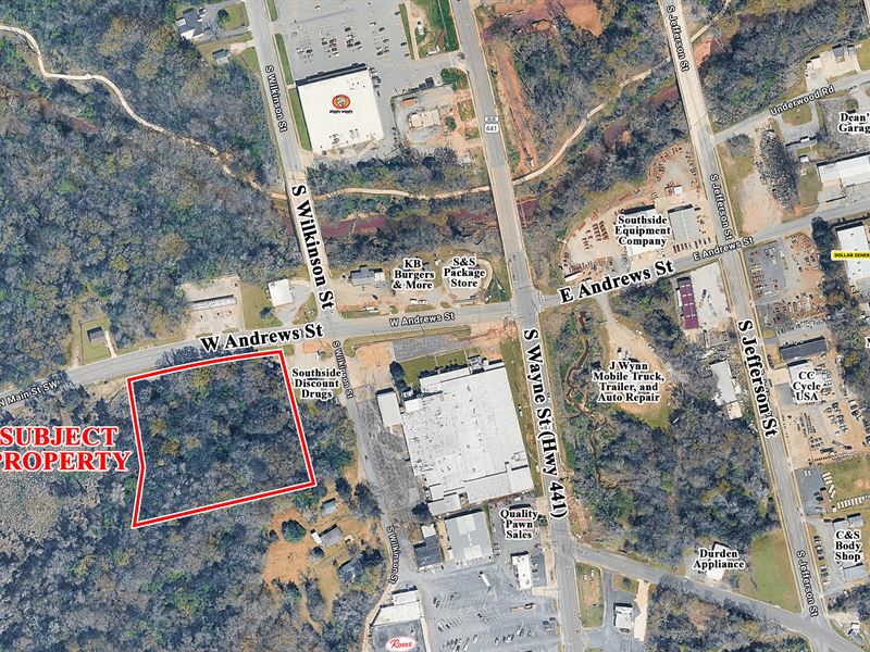 2.92+/- Ac Multifamily Development : Milledgeville : Baldwin County : Georgia
