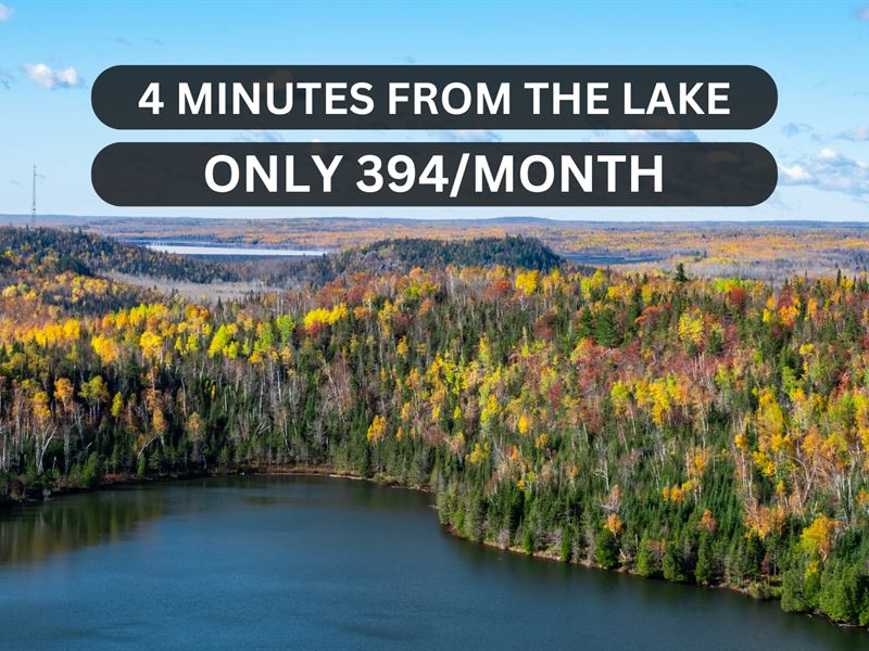 MN Double Lot At End Of Cul-De-Sac : Garrison : Mille Lacs County : Minnesota