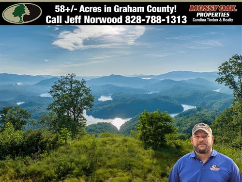 58 Acres Overlooking Fontana Lak : Almond : Swain County : North Carolina