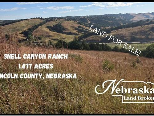 Snell Canyon Road Ranch : Brady : Lincoln County : Nebraska