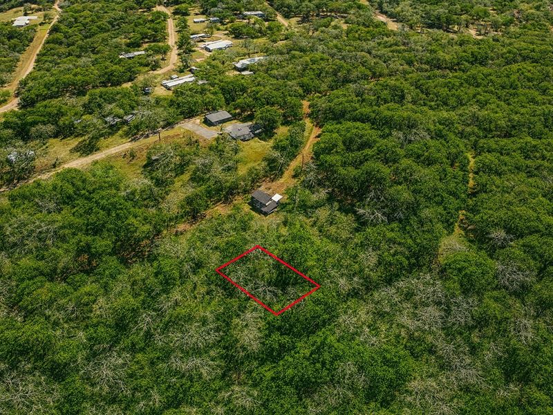 .13 Acre Lakeside Retreat Near Avi : Avinger : Marion County : Texas