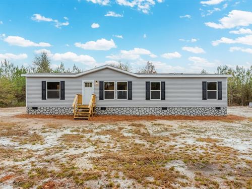 New Home on 3 Acres, 1062 Boots Ha : Hortense : Brantley County : Georgia