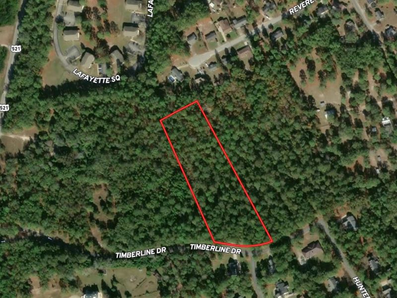 Timberline Lot : Camden : Kershaw County : South Carolina