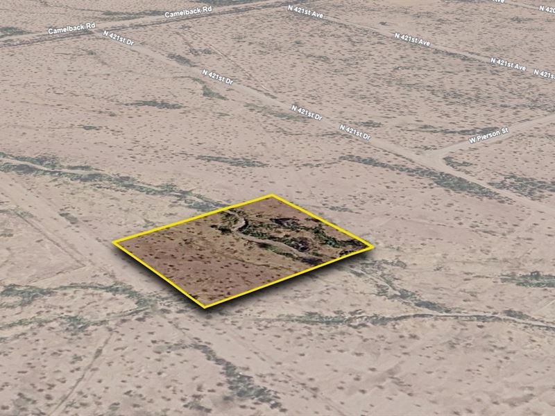 Quiet Off Grid Lot : Tonopah : Maricopa County : Arizona