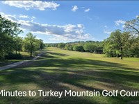 Buildable Land with Power & Fiber : Horseshoe Bend : Izard County : Arkansas