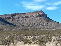 Buildable Land Near El Paso TX : Texas City : Culberson County : Texas