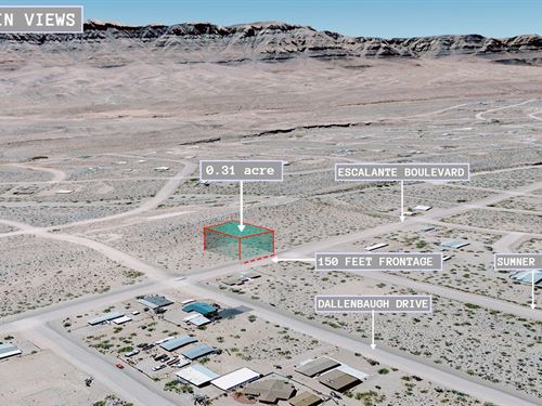 .31 Acre Mountain Views : Meadview : Mohave County : Arizona