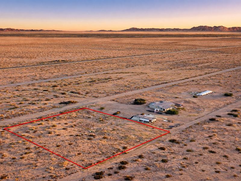 1.0 Acre AZ Desert Parcel : Dateland : Yuma County : Arizona