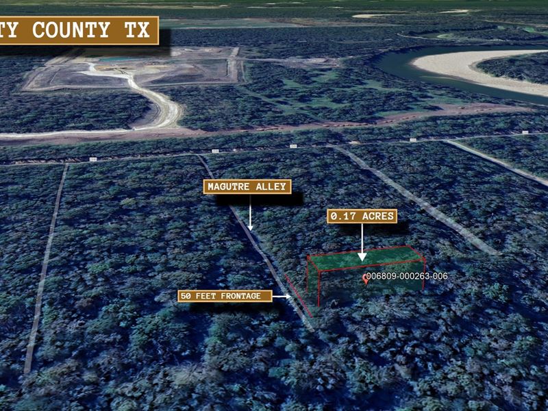 .17 Acre in Cleveland, $150/Mo : Cleveland : Liberty County : Texas