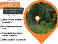 Almost a Tenth Acre in Madison, FL : Greenville : Madison County : Florida