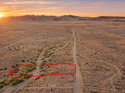 1.25 Acre Mountain Views, $150/Mo : Meadview : Mohave County : Arizona