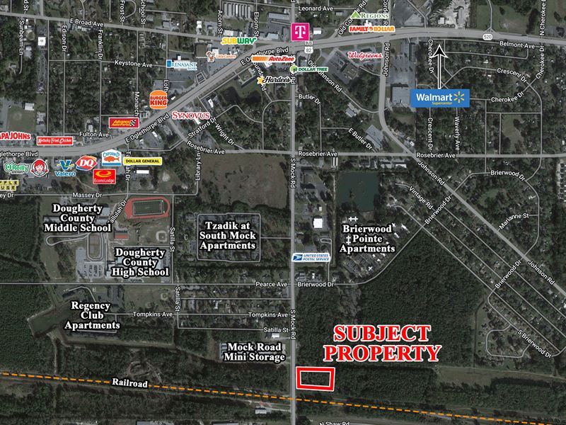 Industrial Property for Sale : Albany : Dougherty County : Georgia