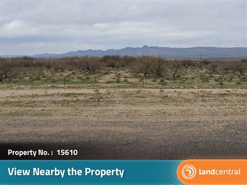 1.29 Acre Desert Lot in Graham, AZ : Graham : Arizona