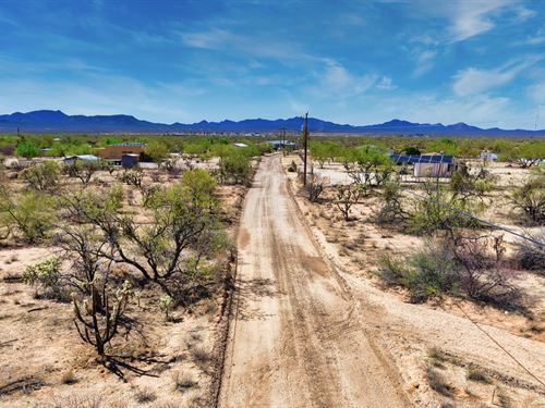 1.26 Acre Homesite w Power & Water : Tucson : Pima County : Arizona