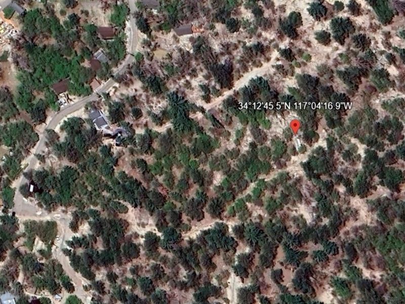 Affordable Land in Big Bear, CA : Running Springs : San Bernardino County : California