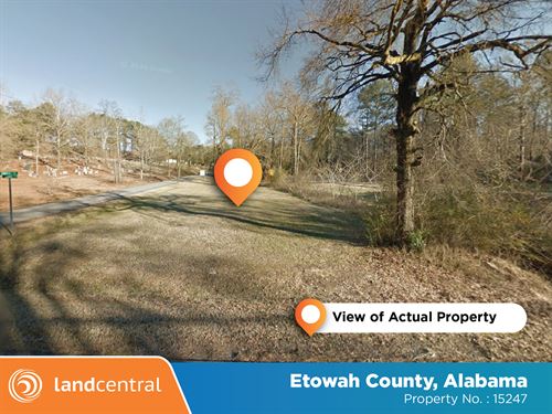 Beautiful 0.51 Acre in Etowah, AL : Gadsden : Etowah County : Alabama