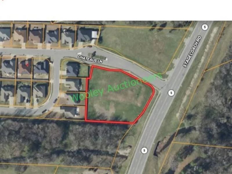 Prime Commercial Lot : Little Rock : Pulaski County : Arkansas