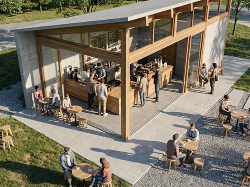 Prime Comercial Corner Lot : Houghton Lake : Roscommon County : Michigan