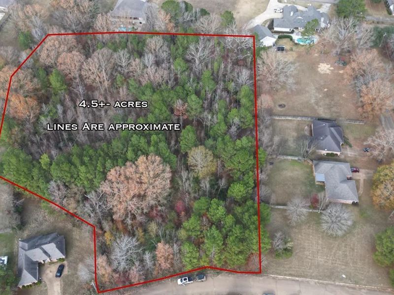 4.5 Acres in Brookwood Estates, Br : Byram : Hinds County : Mississippi