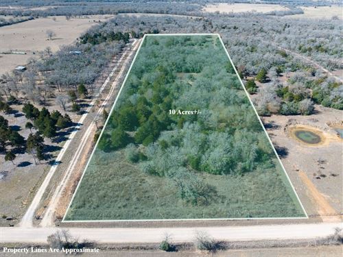 10 Acres, County Road 302 : Rockdale : Burleson County : Texas