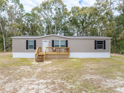 Brand New 3Br/2Ba Manufactured Home : Branford : Suwannee County : Florida