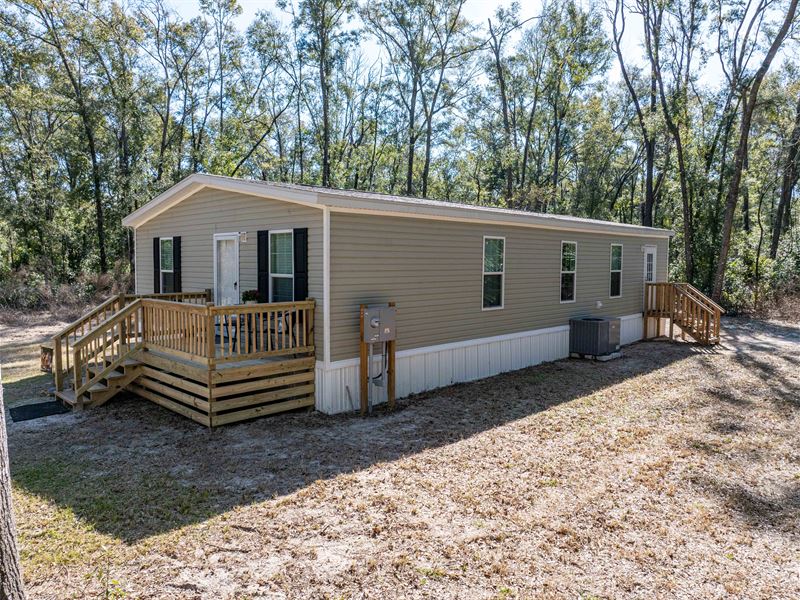 Brand New 3Br/2Ba Manufactured Home : Branford : Suwannee County : Florida