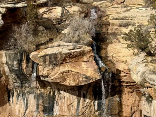 Twin Falls Red Rock Retreat : Bedrock : Montrose County : Colorado