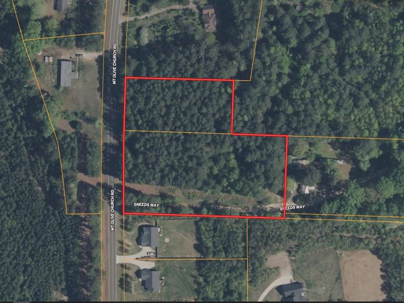 3.2 Acres in Franklin County NC : Franklinton : Franklin County : North Carolina
