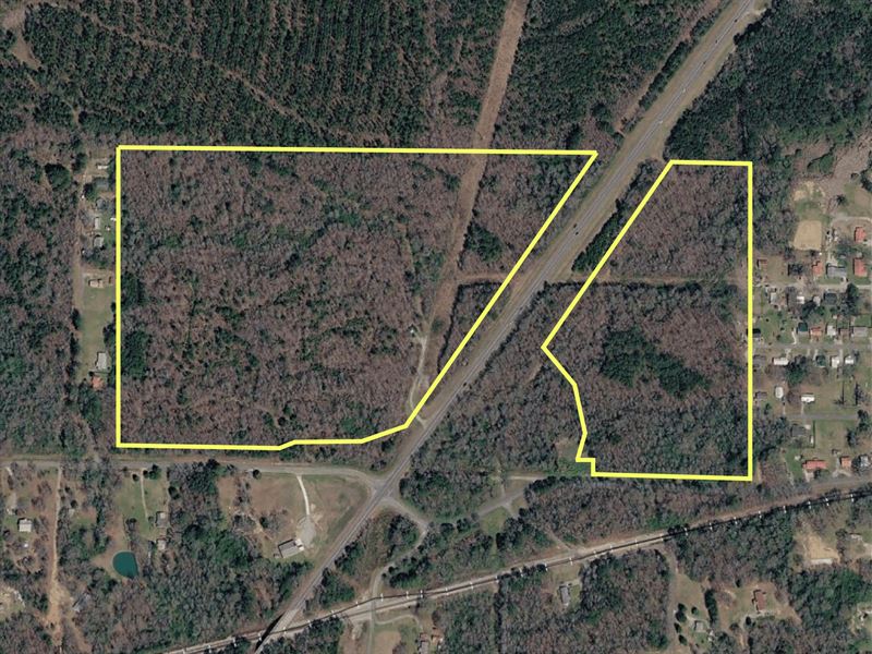 Prime 63 Acres of Vacant Land : Talladega : Talladega County : Alabama