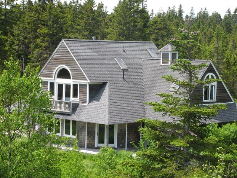 The House At Mack Cove : Roque Bluffs : Washington County : Maine