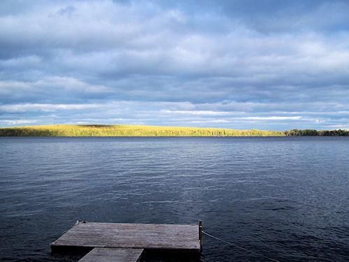 Maine Camp On Schoodic Lake : Lakeview Plantation : Piscataquis County : Maine