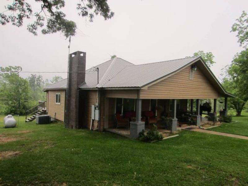 Charming Farm House With 91 Acres Land for Sale in Wadley, Clay