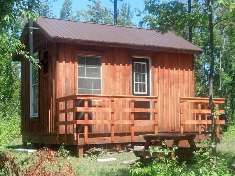 37 Acres Cabin Hunting Fishing : Nicholville : Saint Lawrence County : New York