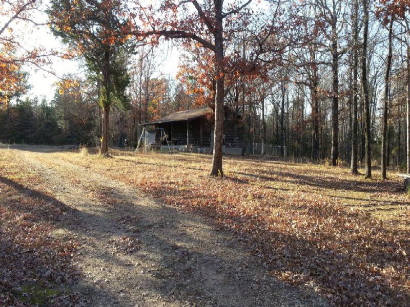 Cabin On 10+/- Acres : Mountain View : Arkansas County : Arkansas