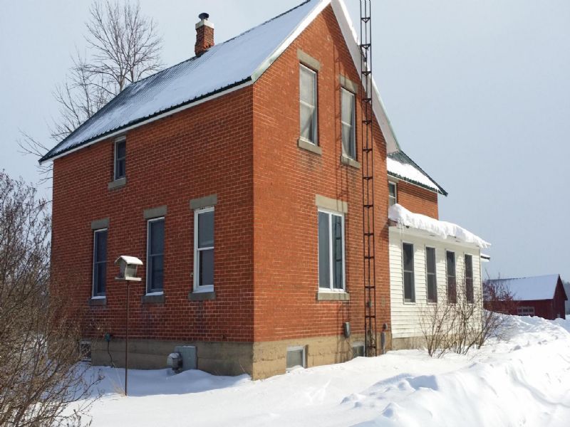 120 Acres with Brick Farmhouse : Hillman : Montmorency County : Michigan