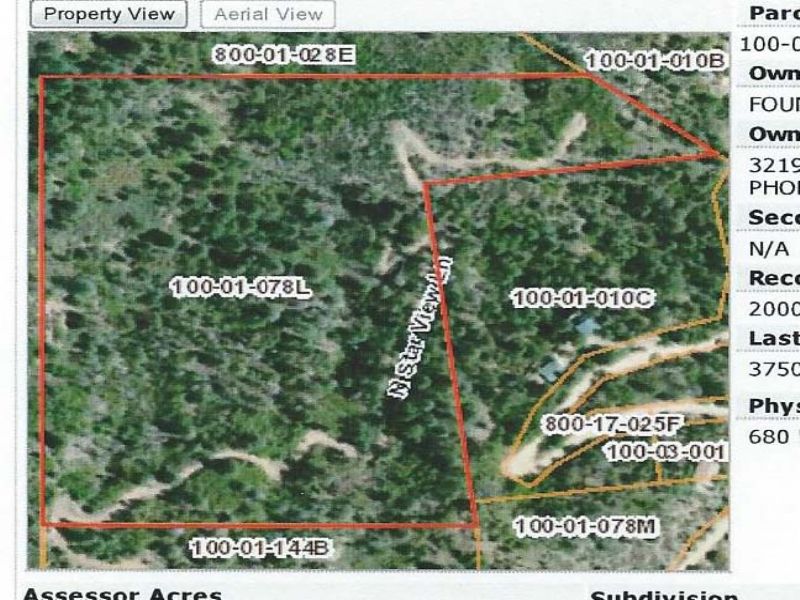 Prescott National Forest Estate : Prescott : Yavapai County : Arizona
